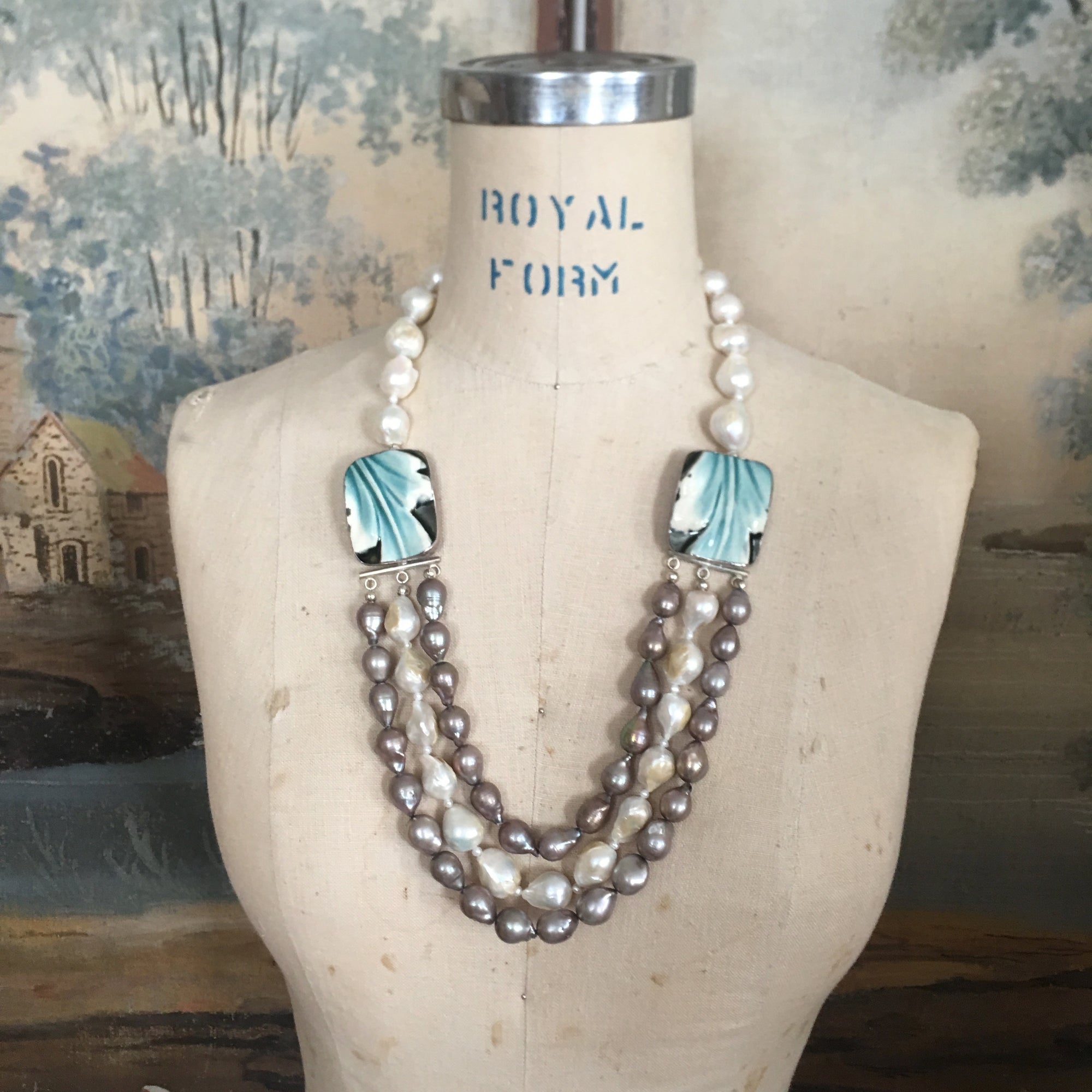 French Majolica (Blue)